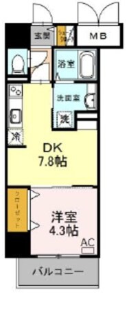 塚本駅 徒歩6分 8階の物件間取画像